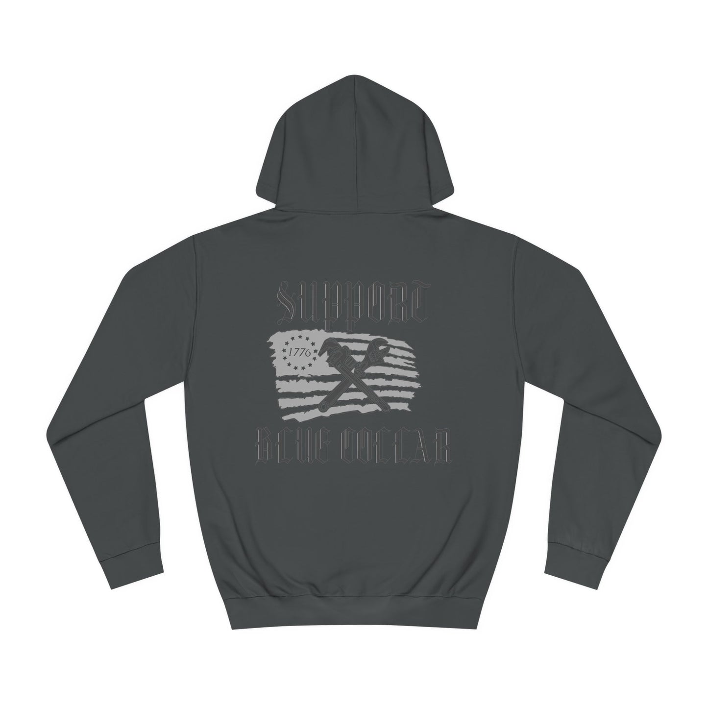 Blue Collar Support Hoodie