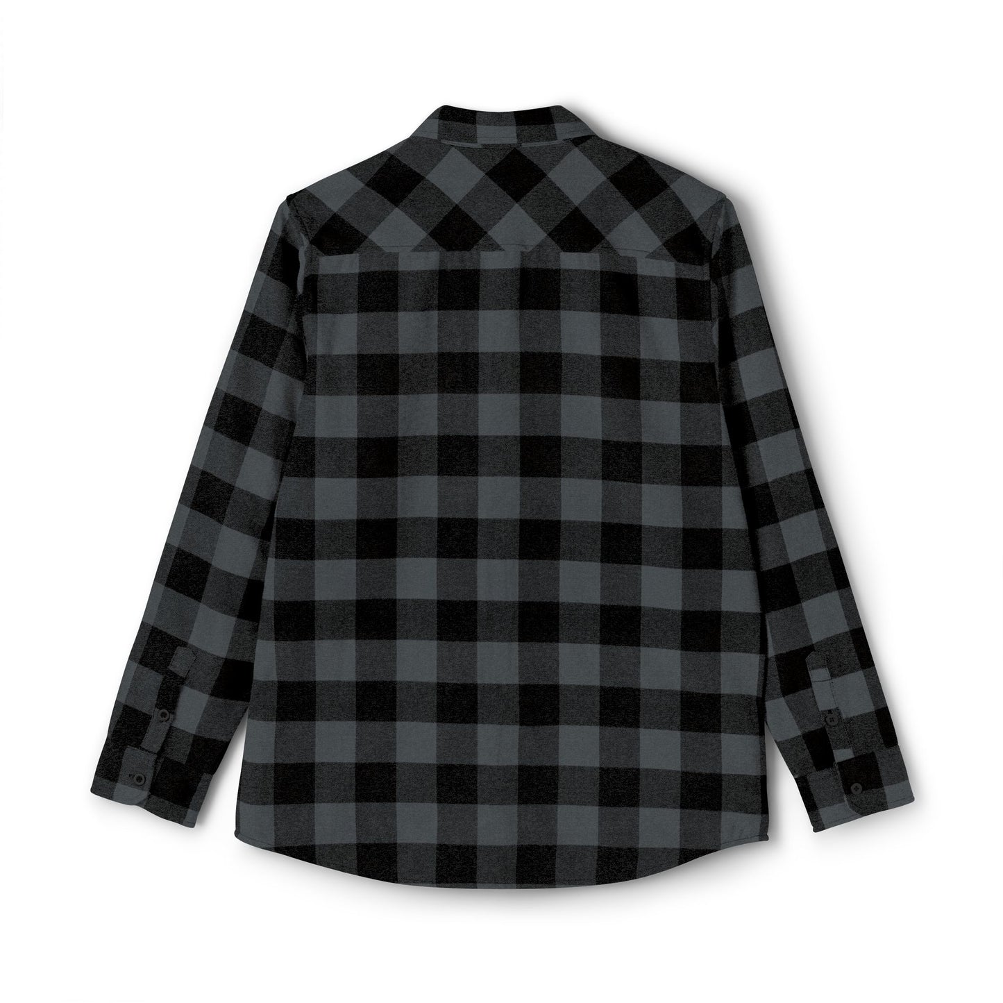 Hustle Haven Embroidered Flannel Shirt