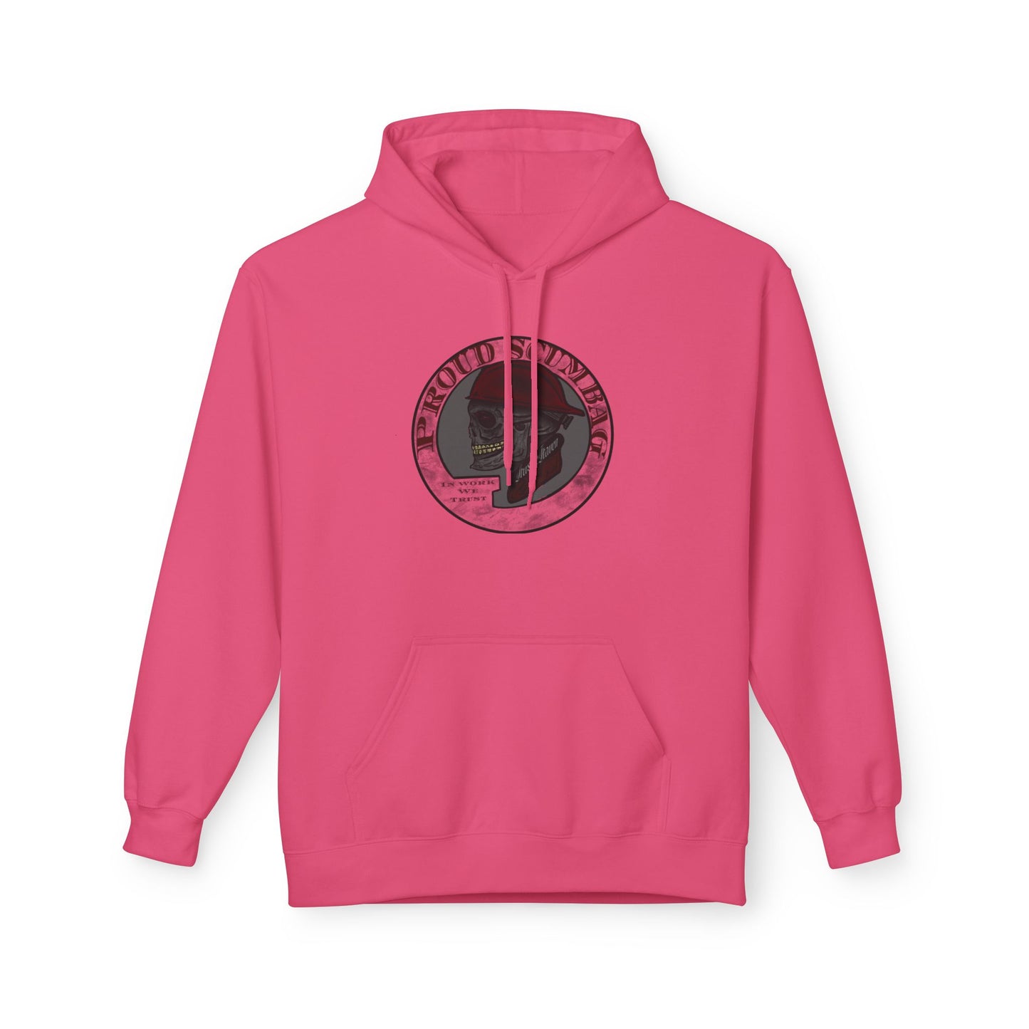 Trustworthy Unisex Hoodie - In Work We Trust Design