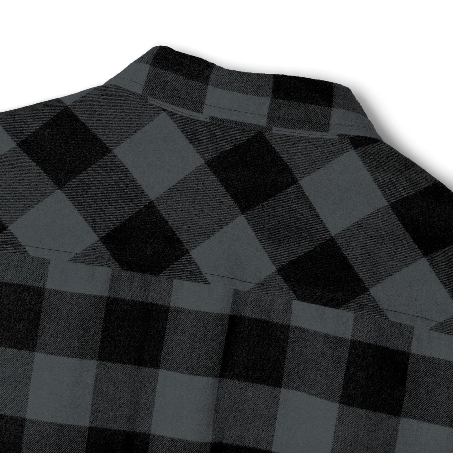 Hustle Haven Embroidered Flannel Shirt